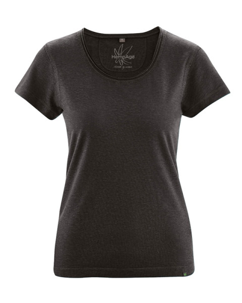Konopné triko dámské černé, vel.XL
