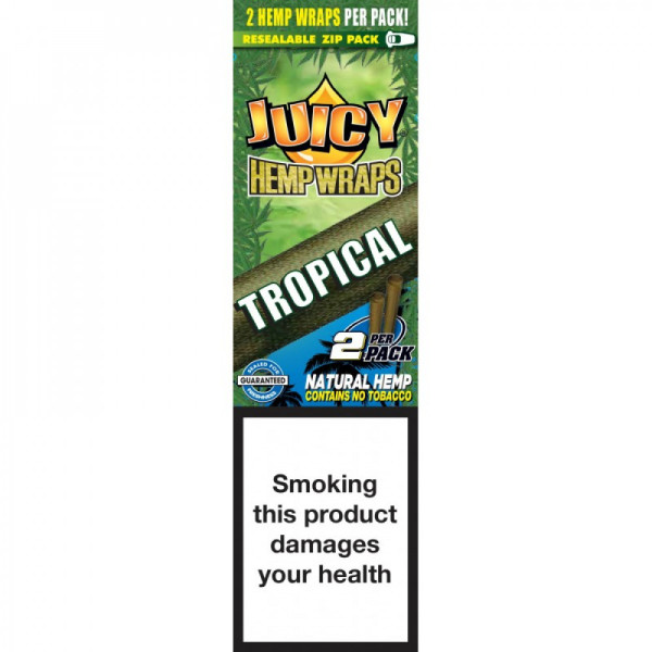 Juicy konopné blunty Tropical, 2ks