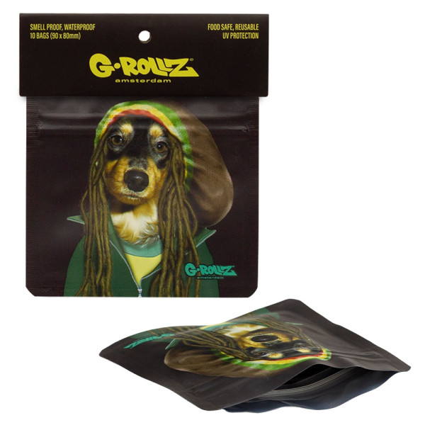 Rychlouzavírací sáček G-Rollz Reggae Pets 9x8cm 10ks