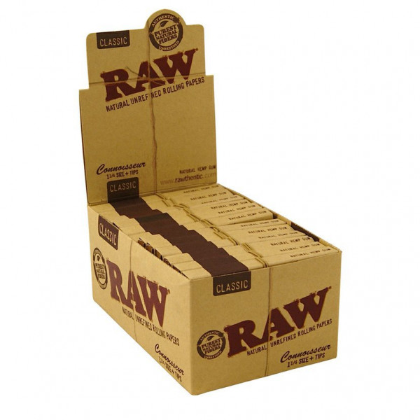 RAW Classic Connoisseur 1 1/4 + filtry