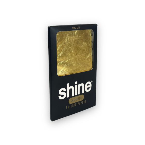 Shine 24K King size zlatý papírek, 1ks