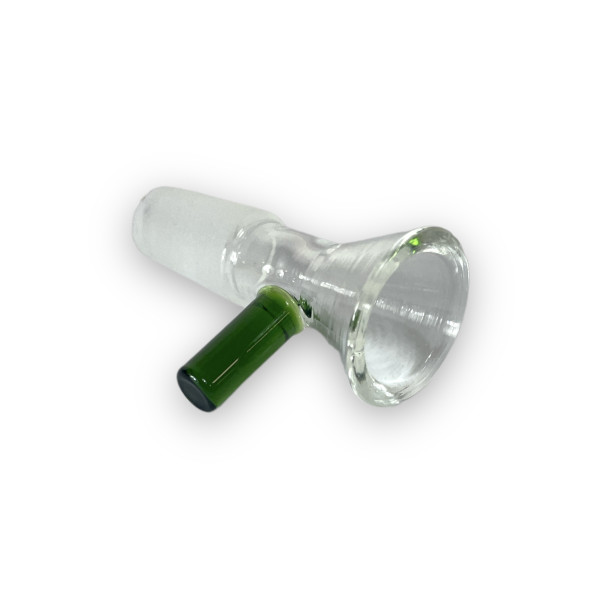 Kotel sklo s rukojetí 14,5mm, zelený