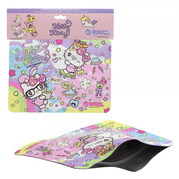 Rychlouzavírací sáček G-Rollz Hello Kitty Harajuku 10,5x8cm 8ks