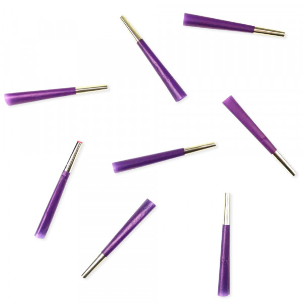 Premium barevné dutinky Purple Royale 9,8cm, 8ks