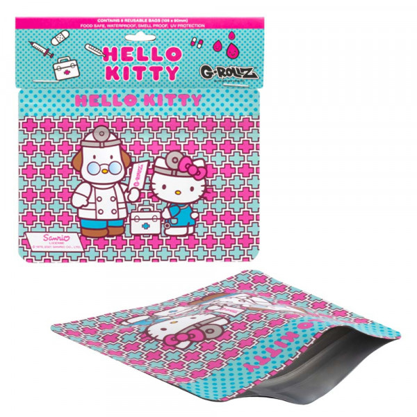 Rychlouzavírací sáček G-Rollz Hello Kitty Doctor 10,5x8cm 8ks