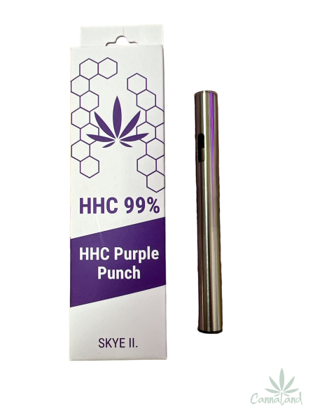 HHC jednorázové VapePen Skye II. 99% 1ml, Purple Punch