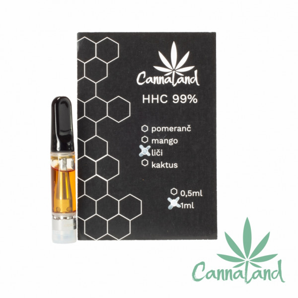 CCELL® HHC Cartridge 99% 1ml, liči